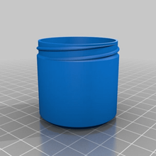 kreatin container containe customized gym powder containers 3d print model - Mito3D