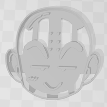 krillin - dragon ball cookie cutter home dragonball stl mold biscuits cookiecutter cookies 3d print model - Mito3D
