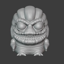 krite funko popular estilo criaturas monstruo película horror comedia mordedura juguete personalizado 3d print model - Mito3D