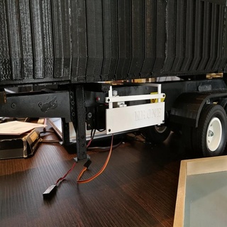 Taç uzantı damperli kamyon tanıtım videosu r c Araçlar 3d print model - Mito3D