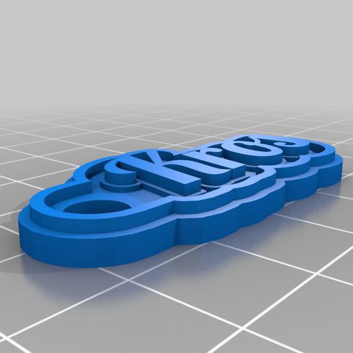 attraversare personalizzato segni_loghi 3D print model - Mito3D