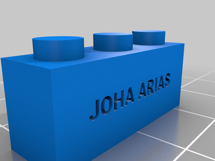 johaarias kruger personalizado señales logos 3d print model - Mito3D