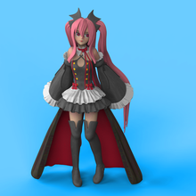 krul tepes seraph battle nagoya anime gilr maid echi 3d print model - Mito3D
