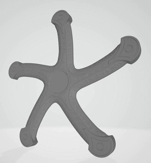 krull glaive vari 3d print model - Mito3D