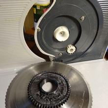 krupps slicing machine sprocket wheel slicer 3d print model - Mito3D