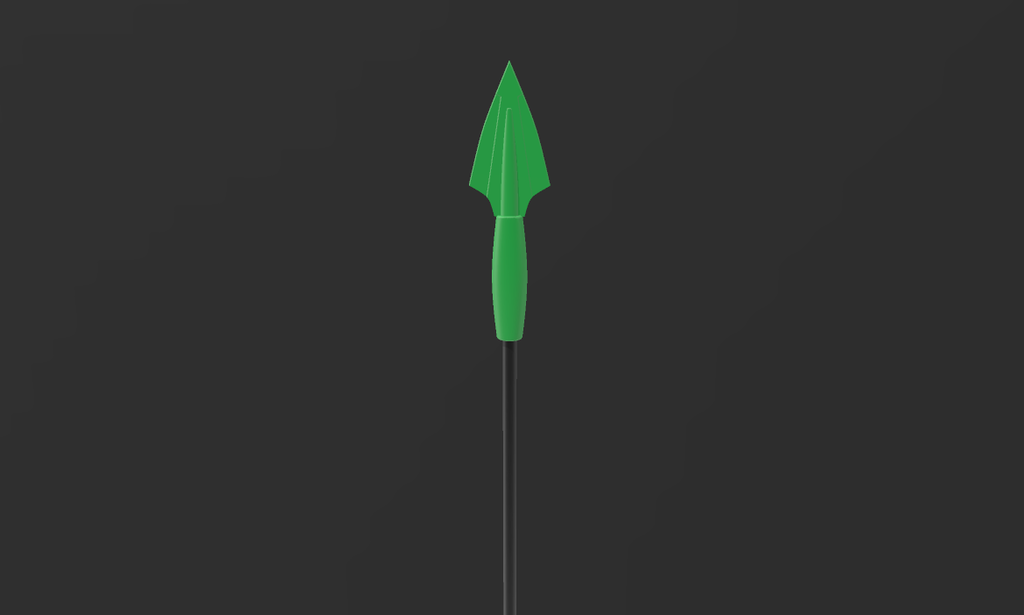 kryptonite arrow cw dc comics green oliver queen accessories 3D print model - Mito3D