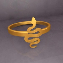 ktfrd05 filigree snake geometric ring 3d design jewelry printed silver design3d ktkaraj stl 3dprinting cad model wedding fancy 3d print model - Mito3D
