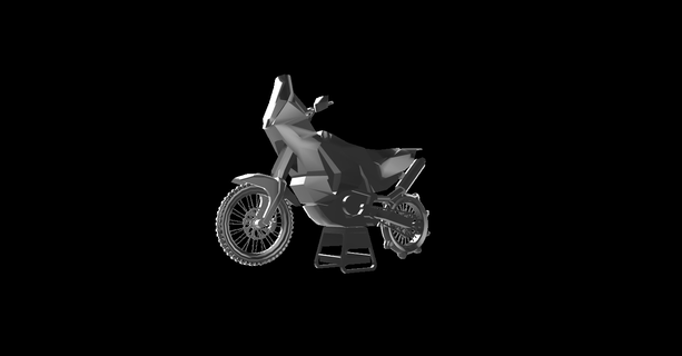ktm 450 moto Motorrad Motor Fahrrad le la motorrad 3d print model - Mito3D