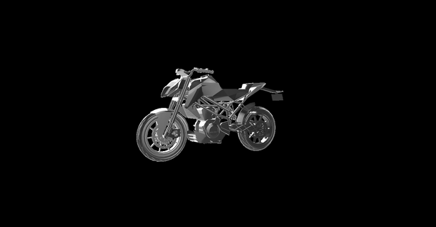 ktm duque 200ng moto motocicleta motor bicicleta le la motorrad 3d print model - Mito3D