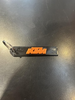 ktm keychain - duke superduke key rings motorcycle motorcycles dual 3d print model - Mito3D