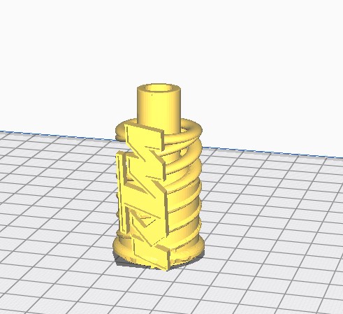 ktm chicha embouchure choc absorbeur Unico conception passer 39 plaît gadget bongktm moto mode 3D print model - Mito3D