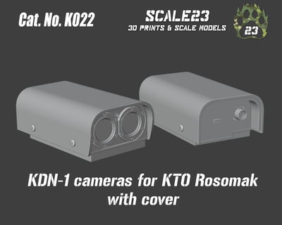 carcajou kdn 1 côté appareils photo type 2 3d print model - Mito3D