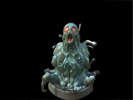 kuajah bog monster stl file 3d print 3d model bog bog monster monsters game piece miniature  3d print model - Mito3D