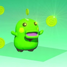 kuchipatchi money box tamagotchi game funko pop stl choribotchi tama idl piggy bank 3d print model - Mito3D