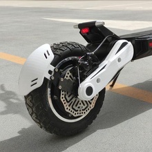 kugoo g2 pro rear tire hugger fender 3d print model - Mito3D