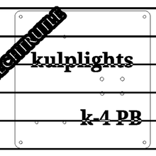kulplights k4 pb cg1500 montagem prato stl obj SVG dxf ai Arquivo gadget ws2811 laser cortar coro Natal suporte exibição pixel píxeis bala 3d print model - Mito3D