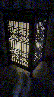 kumiko giapponese shoji lanterna kiriasa Giappone giapponese shoji lampada luce kumiko tradizionale asiatico interni supports Casa illuminazione Asia orientale architettonico 3d print model - Mito3D