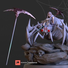 kumoko spider weapon cosplay art anime girl female figure monster toy 3d print model - Mito3D