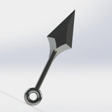 kunai gadget l'épée de naruto l'anime 3d print model - Mito3D