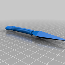 kunai cuchillo naruto modelos 3d print model - Mito3D