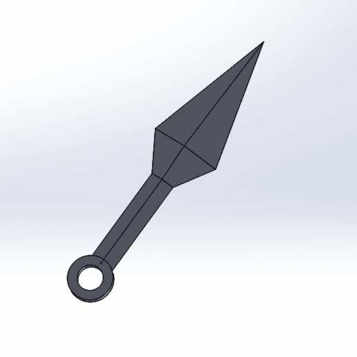 naruto kunai çeşitli 3D print model - Mito3D