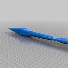 kunai throwing spike hand_tools 3d print model - Mito3D