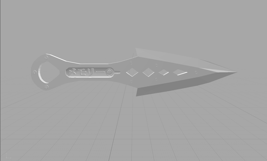 kunai spettro apice leggende coltello 3d print model - Mito3D
