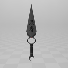kunai gadget weapon dagger fight 3d print model - Mito3D