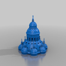 kuppel arquitetura edifícios de estruturas 3d print model - Mito3D