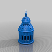 kuppel mimarlık yapılar binalar 3d print model - Mito3D