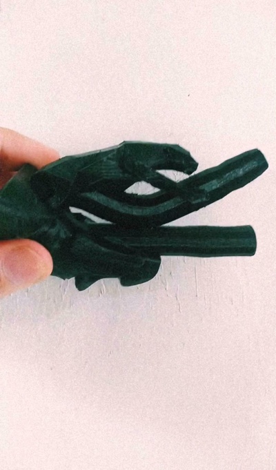 cane pantera rap tubo bordo teripe foresta medicinale sciamanesimo xamanesimo 3d print model - Mito3D