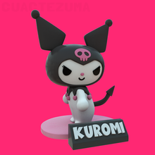 kuromi sanrio gioco figura melodia giocattoli gattino anime 3d print model - Mito3D