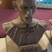 kurt barlow busto de salem's lot varios el película horror 3d print model - Mito3D