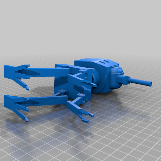 kv 2 Roboter 3D print model - Mito3D