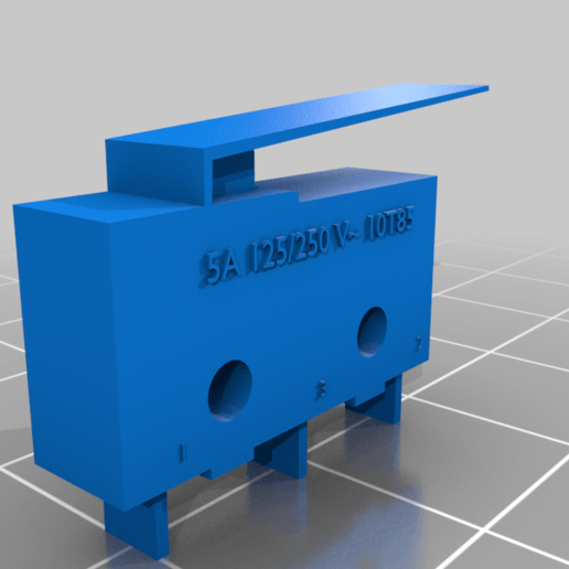 kw11 3z Dummy Schalter Werkzeug Elektronik Layout Mikroschalter Prototyp entwickeln 3D print model - Mito3D