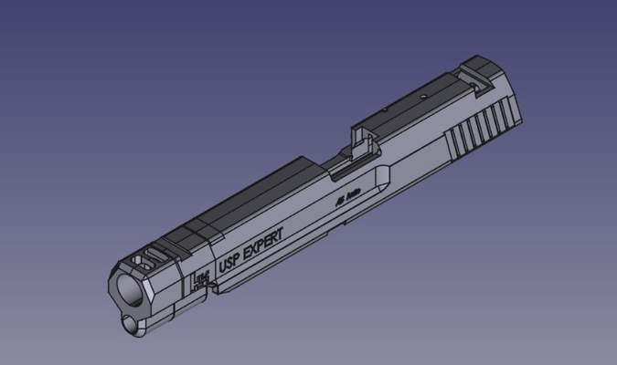 kwa usp spiel rutschen system 7 3d print model - Mito3D