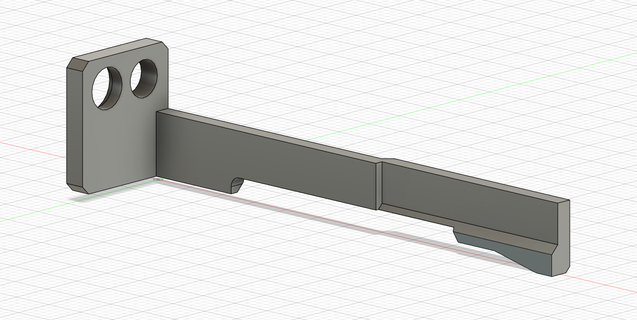 kwc mini uzi hammer airsoft 3d print model - Mito3D