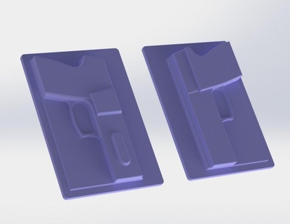 kydex mold taurus g3 holster iwb toto 3d print model - Mito3D