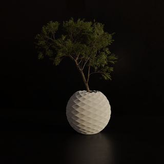 kyklos ânfora arte vaso casa decoração presente plantas 3d print model - Mito3D