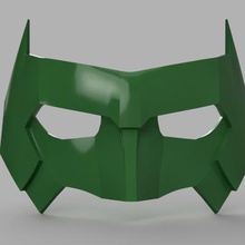 kyle rayner, máscara de lanterna verde vários dccomics greenlantern kylerayner lanterncore 3d print model - Mito3D