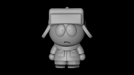 kyle south park character tv caricature animation 3d print model - Mito3D