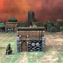 kyn finvara goblin stone hut heroic scale game 3d print model - Mito3D