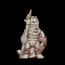 kyn finvara goblin savaşçı kahraman ölçek oyun 3d print model - Mito3D