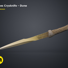 kynes crysknife - dune  dune knife kynes dessert sci-fi 1984 2000 adventure blade crys crysknife fantasy movie  sharpen weapon sandworm quicksand