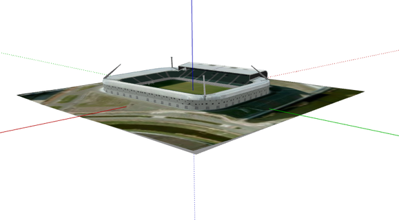Kyocera stadion Stadion verwenden 2023 Fußball nfl nba mlb nhl Holland Lärm Hecke 3d print model - Mito3D