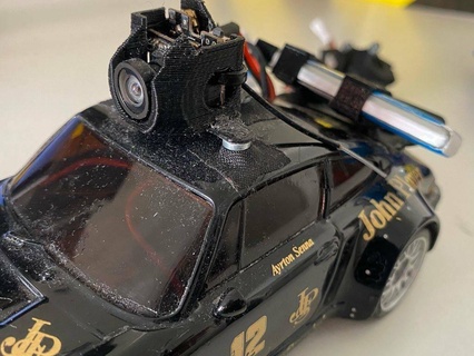 Kyosho miniz fpv System Kamera montieren Rennfahrer mini Fahrzeuge 3d print model - Mito3D