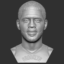 Kyrie Irving büst 3d baskı Sanat Brooklyn ağlar Basketbol nba kovid aşı koronavirüs Ürdün Lebron James katılaşmak Kevin Durant köri 3d print model - Mito3D