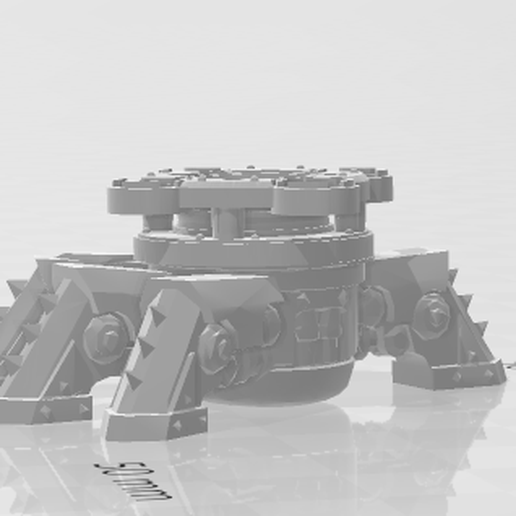 kytan titan foot 3D print model - Mito3D
