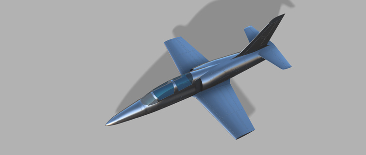 l 39 albatros jetler uçaklar rc radyo kontrol Sanat oyuncak 3d print model - Mito3D