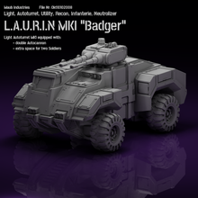 laurin mki game 40k buggy warhammer-40k scifi vehicle star wars stargrave tabletop boardgame tank kit toy